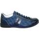 Mauri 8873 Denim Blue / Alligator / Mauri Fabric Sneakers